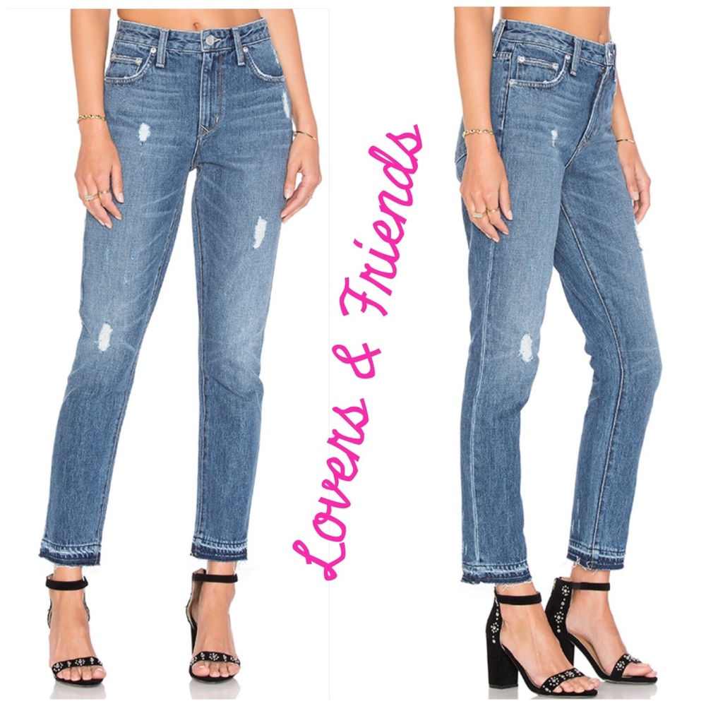 Lovers + Friends Jeans Logan High-Rise Tapered 27